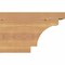 Ekena Millwork Mediterranean Smooth Rafter Tail, Western Red Cedar, 5 1/2"W x 8"H x 12"L RFT06X08X12MED00SWR - alternate 3